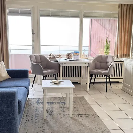 Apartment 1-159, Seeseite, Haus Metropol, 7 Etage Westerland