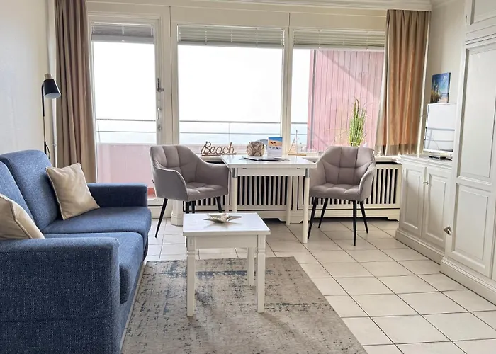 Lägenhet 1-159, Seeseite, Haus Metropol, 7 Etage Sylt